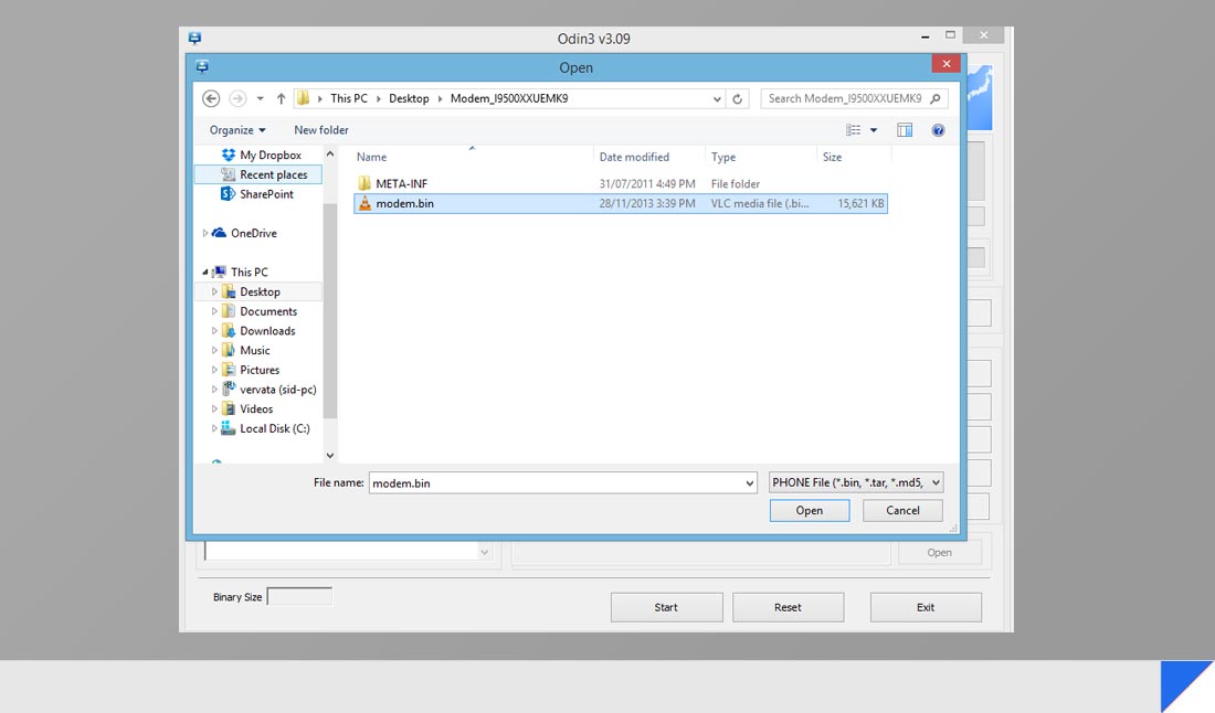 odin to downgrade firmware from 5.0.1 to 4.4.2