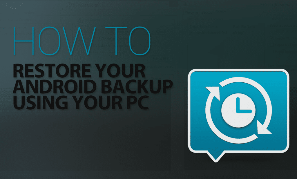 How To Restore A Backup Of Your Android Phone Using Your PC