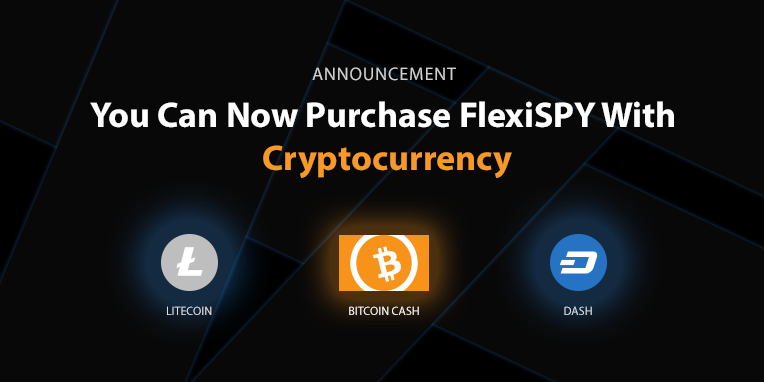 purchase flexispy with cryptocurrency